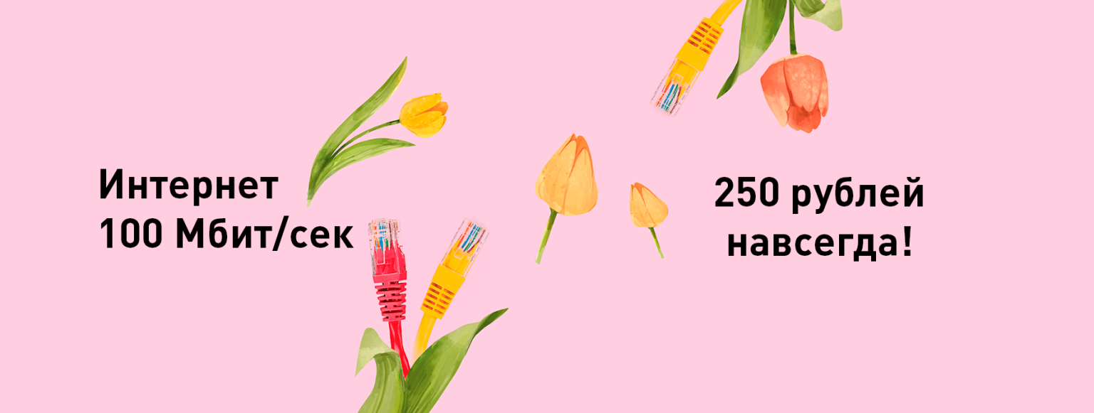 Акции — Интернет провайдер Юнет Коммуникейшн в Санкт-Петербурге